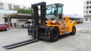 China 18 Ton Port Forklifts Volvo Energy Saving Engine Diesel Powered Yellow Color wholesale