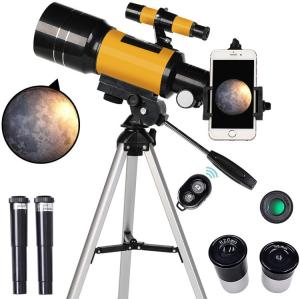 China Fully Coated Astronomical Refractor Telescope Focal Length 300mm 70mm Aperture wholesale