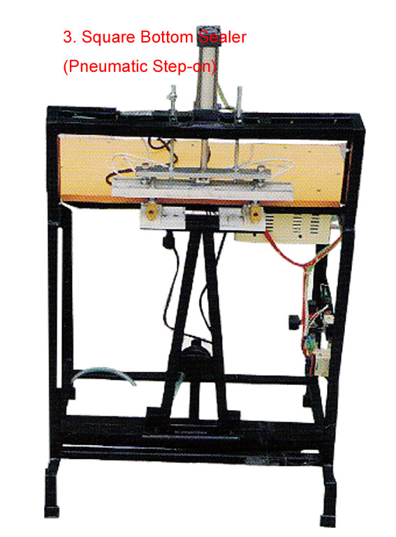 Industrial Peripheral Equipment Devices Manual Square Bag Bottom Sealer Standard Size