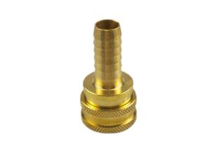 China NBR Straight Through Coupler , Brass Quick Connect wholesale