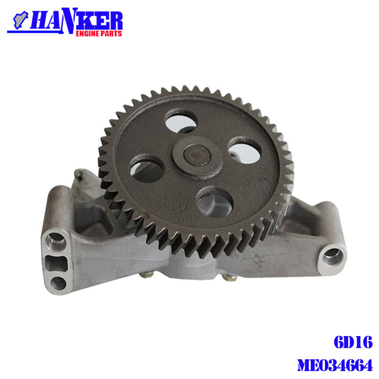 ME074345 6D16T FUSO Engine Auto Oil Pump For Mitsubishi With 59 Teeth