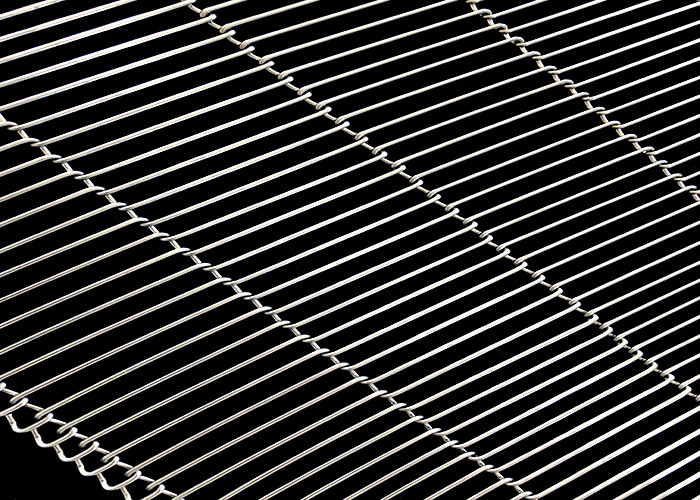 Washing Vegetables Flat Flex Conveyor Belt 316l Wire