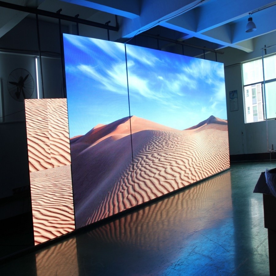 P4.81mm LED Backdrop Rental , 1200cd Indoor LED Screen Hire