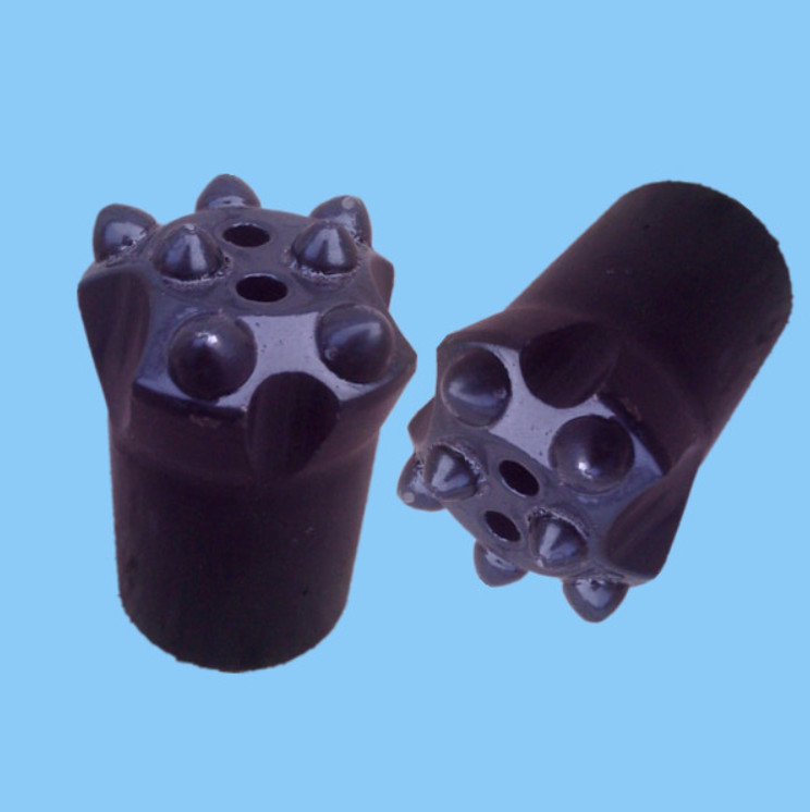 Button Bit Insert Type Rock Drilling Tools with 7 Buttons for Granite