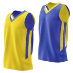 Reversible Men's Mesh Athletic Basketball Jersey Single For Team Scrimmage