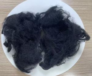 China Polypropylene Staple Fiber 6D×100mm UV Resistant Black wholesale