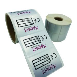 China Metal Aluminum Self Adhesive Packaging Labels Stickers packaging seal stickers wholesale