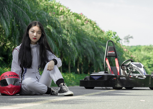1050mm Wheelbase Adult Go Karting 3000RPM Motorized Go Kart
