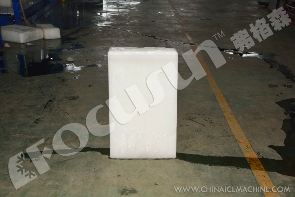 105kw Heavy Duty Direct Cooling System Ice Block Maker Machine with Bitzer Compressor
