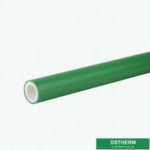 China Sanitary Green Plastic Water Pipe No Pollution For Central Heating Systems wholesale