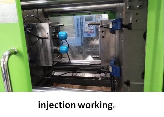 Lightweight Plastic Eyeglass Frames Made By PC Injection Molding Blue Color