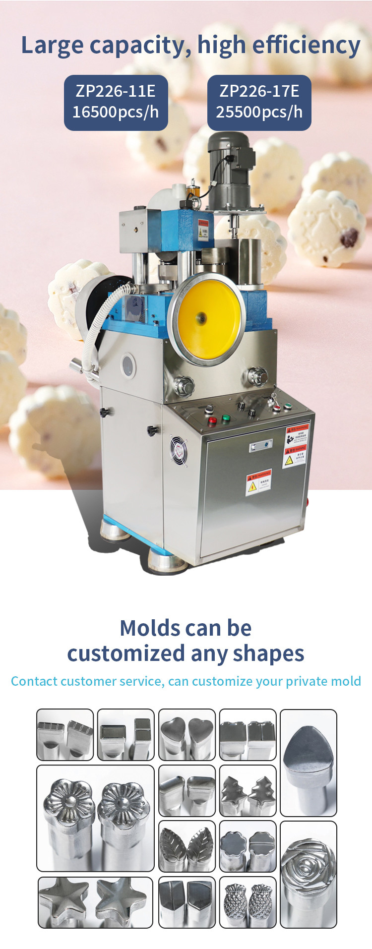 11E17E Rotary Granulated Oxygen Tablet Press Sodium Percarbonate Tablet Printer