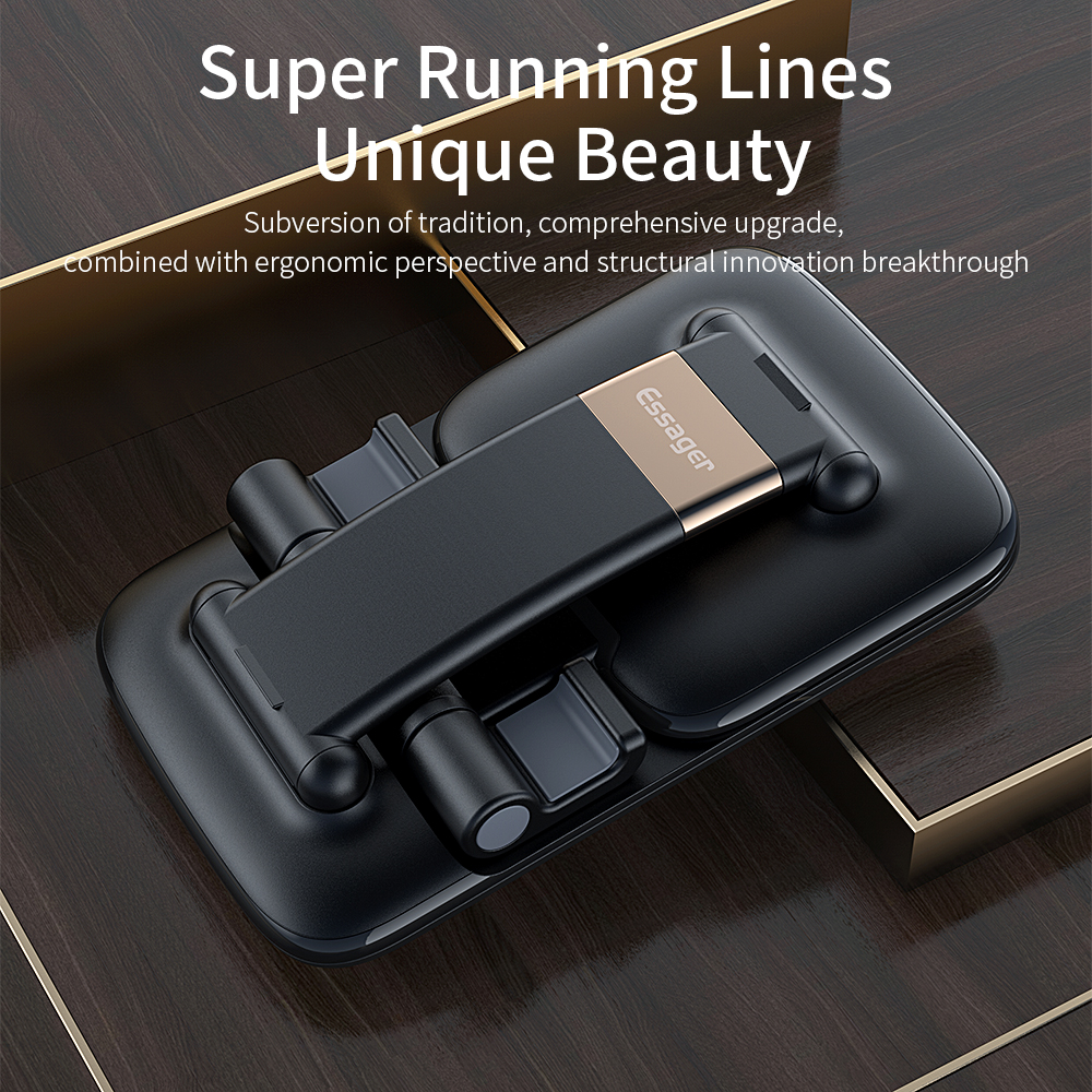 Foldable Adjustable Mobile Phone Stand For 4.7-7.4 Inches Phones And Tablets