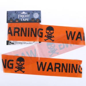 China Trick And Treat On Halloween Barricade Caution Tape 3inch 1000ft wholesale