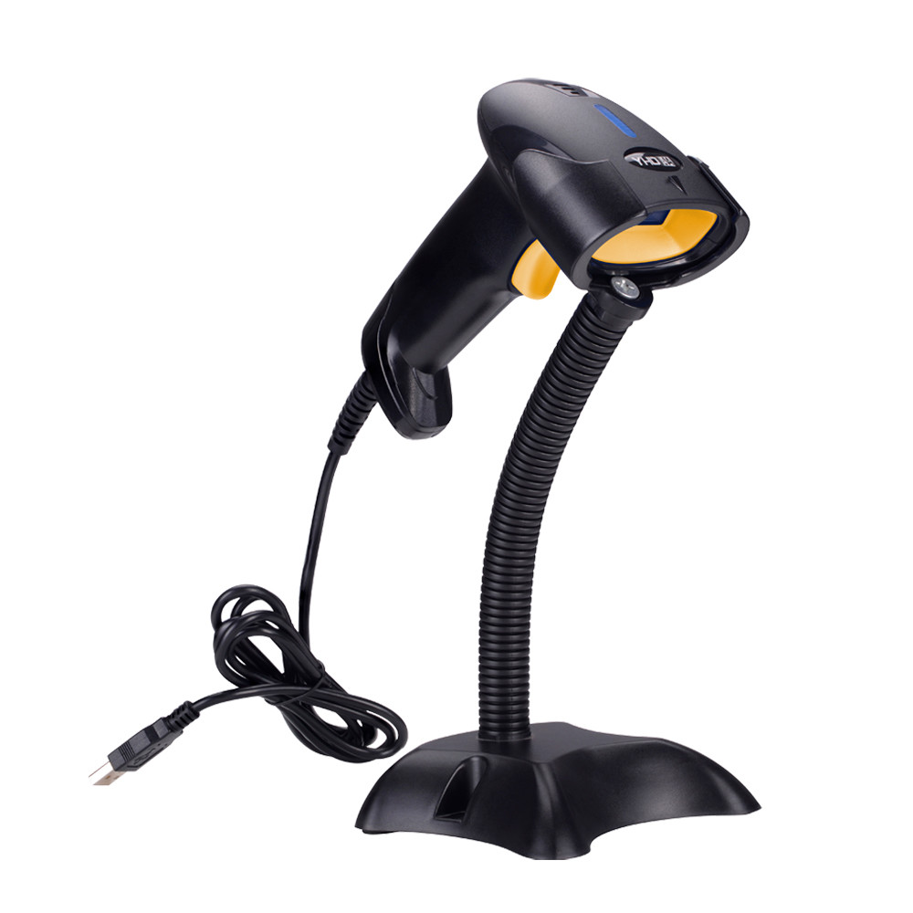 Desktop Barcode Image Scanner 1D 2D Hands Free For Inventary Store Supermarket