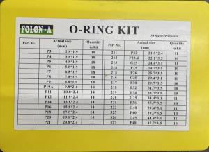 China Japanese Standard Series O Ring Kit Industrial Standby NBR Black wholesale