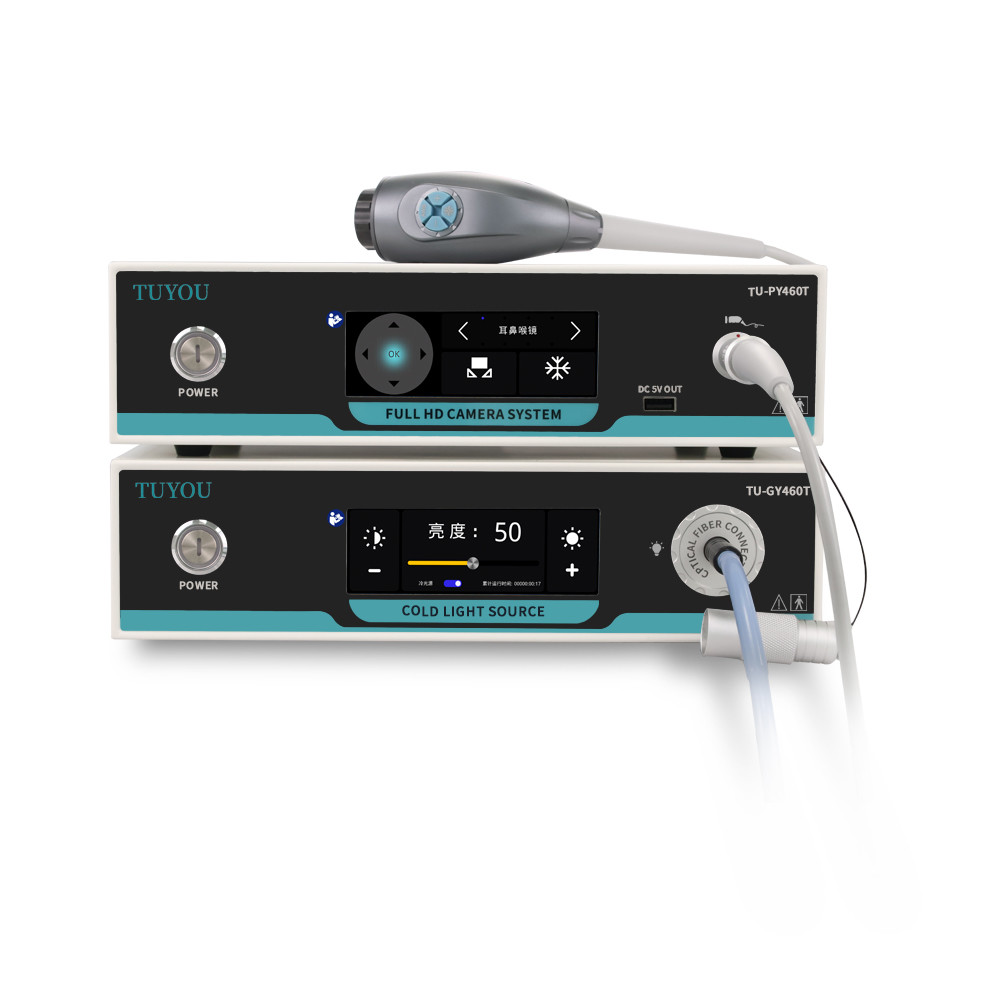 Professional Touchscreen Black FHD 1080P Medical Laparoscopy Endoscopy ENT Camera System