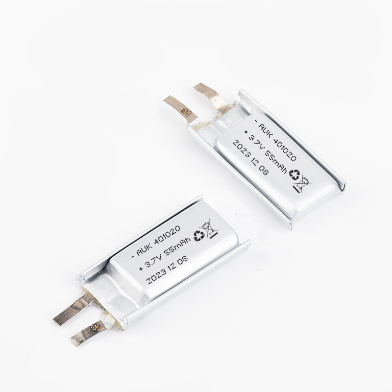 OEM Small LiPo Battery 55mAh 3.7V 401020 Battery Li Polymer