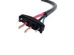 Small Diameter Design 300V Insulated Automotive Wiring Harness With Amphenol