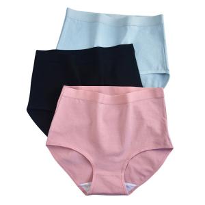 China Antistatic Women Cotton Panties , Antibacterial 100 Cotton Seamless Underwear wholesale