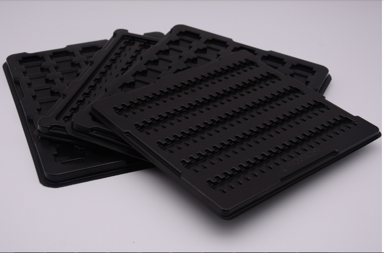 custom design antistatic ESD PCB plastic blister tray
