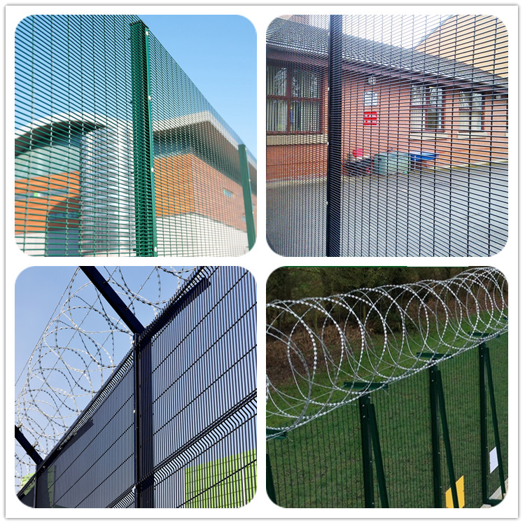 Hot Sale Airport Fence Anti Climb Wire Mesh 358 Fence High Security Fence