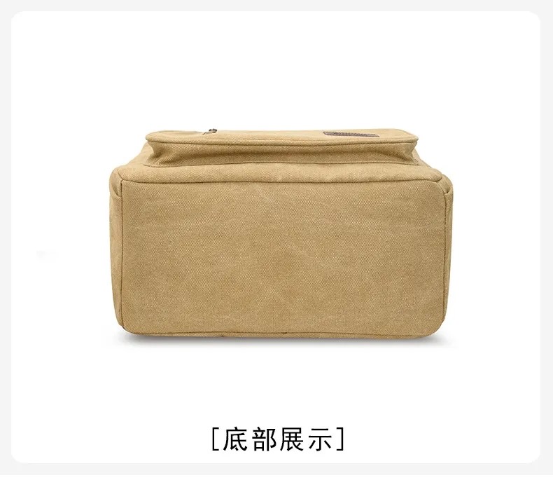 Customized Computer Washable Canvas Backpack Men Women's Travelling Backpack With USB Charging
