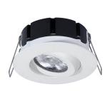 CRI90 8W Recessed LED Downlight High Lumen 500lm