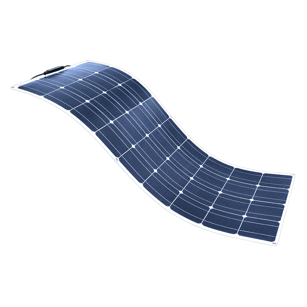 156*156 Mono Cell ETFE 100 Watt Curved Solar Panels For Solar Energy Applications