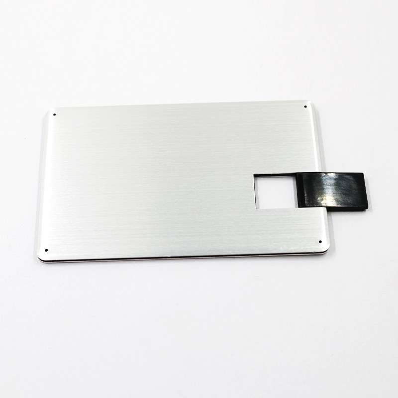 Metal Credit Card USB Sticks 2.0 128GB 64GB mini UDP flash chips