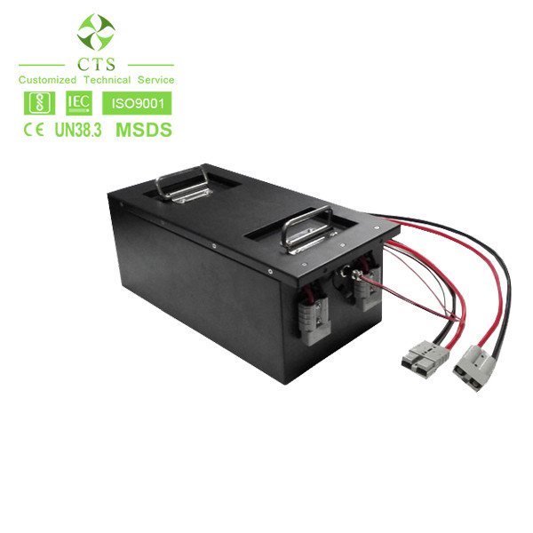 48V 60Ah AGV Lithium Battery Removable Charging Battery Long Working Life