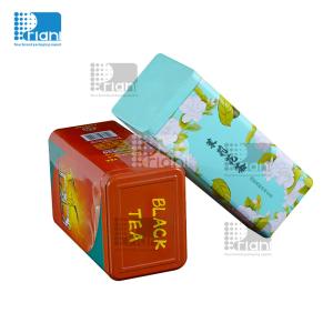 China Metal Box Tea Tin Cans Round Shape Tea Storage Tins For Coffee Packaging wholesale