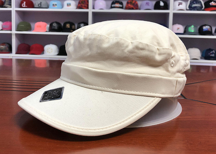 Hot Sales ACE Female Male Unconstructed Military With Adjustable Custom Flexible Back Closure Cap Hat