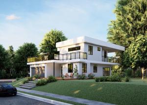 China Easy Installation Light Steel Structure Ready-Made Home With 2PAC Cabins And Stone Countertop wholesale