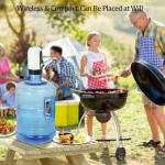 USB Charging Electric Water Dispenser Pump With Food Grade ABS Material