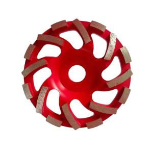 China 100mm 125mm 180mm Cup Wheel Diamond Sintered For Stone Concrete wholesale