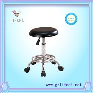 China fashionable salon furniture barber chair stool with footrest wholesale