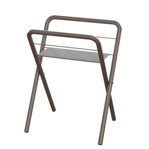 China Black Folded Metal Rack Shelves Knock Down Structure wholesale