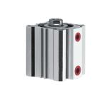 High Pressure Aluminum Air Cylinder / Lightweight Single Acting Air Cylinder
