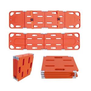 China Hospital patient special aluminum alloy material stretcher orange wholesale