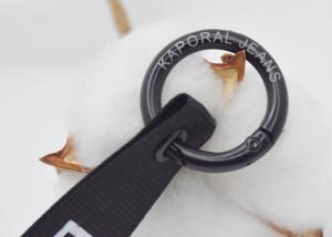 China Microfiber Leather Key Lanyard OEKO Engraved Leather Keychain wholesale