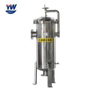 China Stainless Steel High Flow Security Filter Housing for Raw Water wholesale