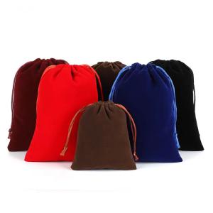 China 15x20cm Suede Drawstring Bag , HY Jewelry Gift Packaging Pouch wholesale