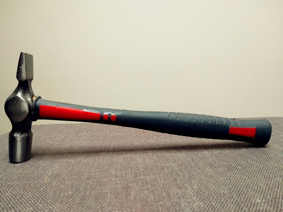 Cross Pein Hammer(XL-0177) polishing surface, TPR handle, durable and good price hand tools