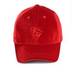 High Quality Winter Custom Embroidery Plain Velvet Hat Baseball Cap,velvet dad