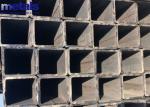 Black Square Rectangular 5mm Carbon Steel Tube Metal Building Materials