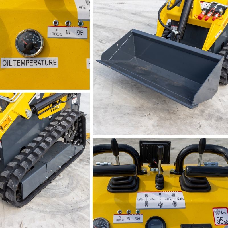 Versatile Mini Skid Steer Loader For Construction Projects