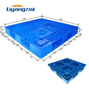 China 1200*1200 Blue Euro Pallets Made From Recycled Plastic For Warehouse wholesale