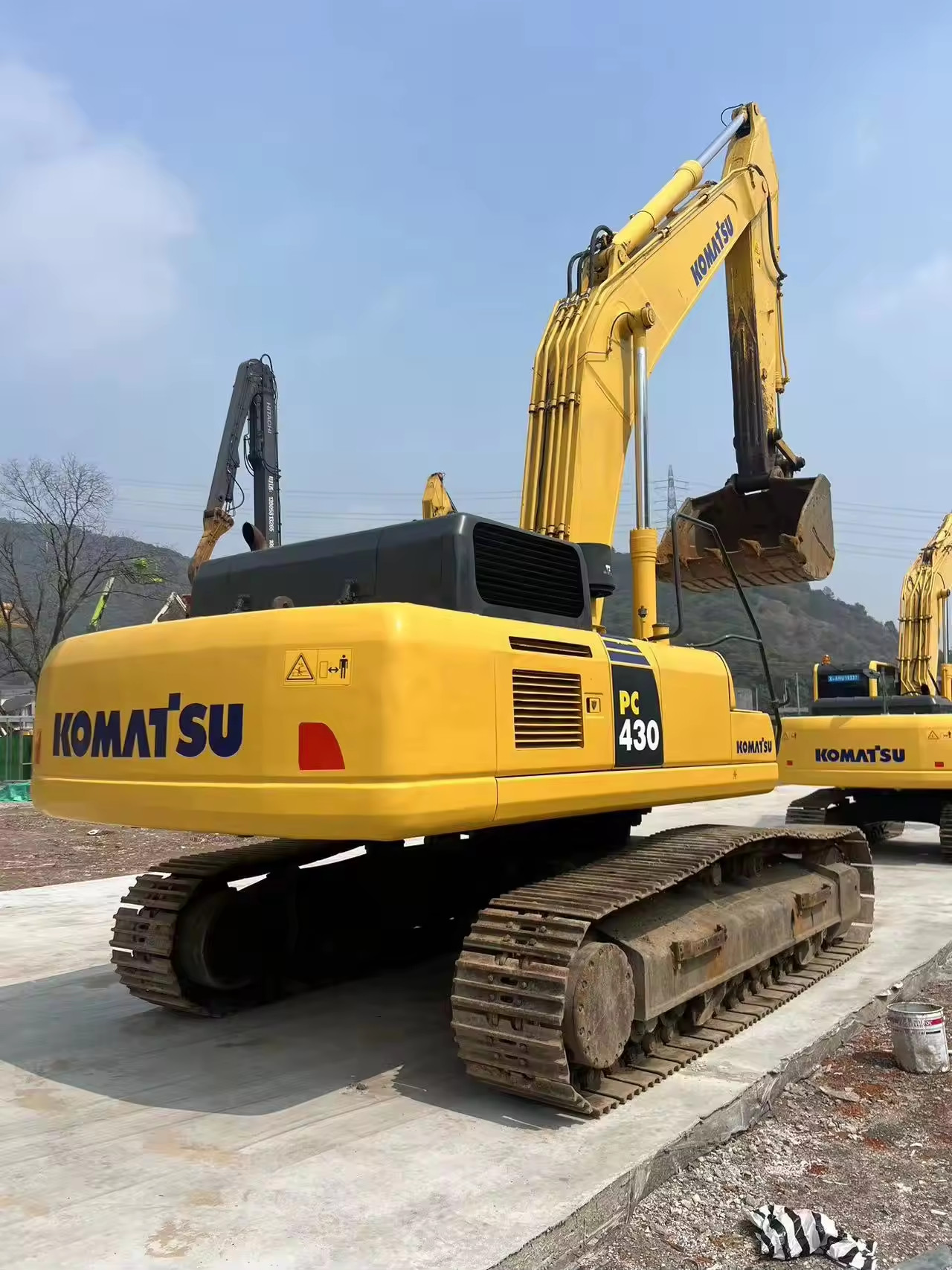 Pc430 Construction Used Komatsu Mini Excavator Crawler Heavy 2nd Hand Excavators 43 Ton