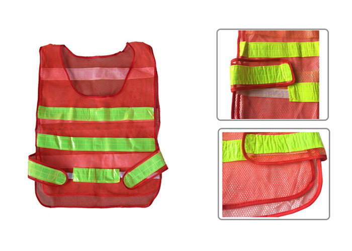 Reflective Light Vest Mesh Fabric Traffic Safety Equipment